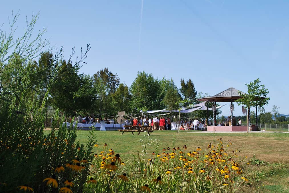 mariage aux Jardins de Colette