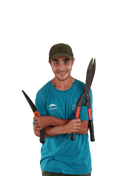 Damien Cournil, jardinier