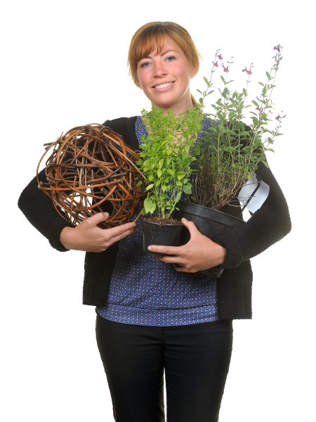 Justine Gautier, jardinière